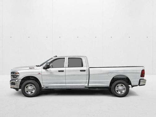 Bright White Clearcoat 2026 RAM 3500 Big Horn Crew Cab 4x4 8' Box