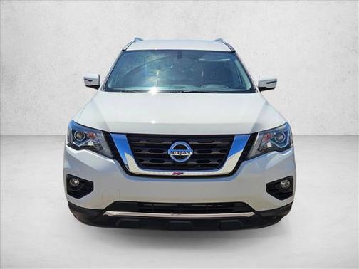 Glacier White 2018 Nissan Pathfinder SL
