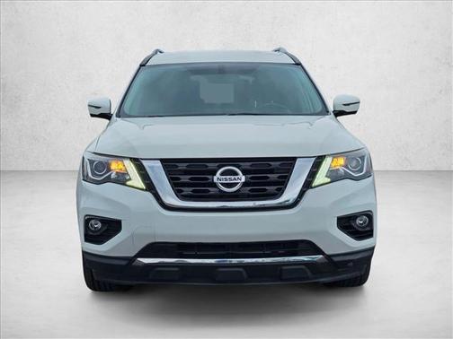Glacier White 2018 Nissan Pathfinder SL