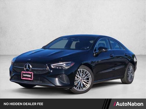 Black 2025 Mercedes-Benz CLA 250 Base