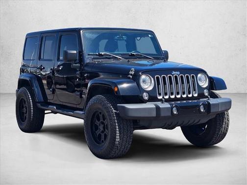 Black Clearcoat 2017 Jeep Wrangler Unlimited Sahara