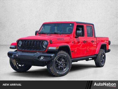 Firecracker Red Clearcoat 2024 Jeep Gladiator Willys