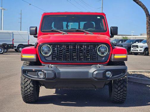 Firecracker Red Clearcoat 2024 Jeep Gladiator Willys