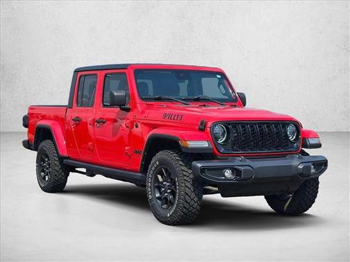 Firecracker Red Clearcoat 2024 Jeep Gladiator Willys