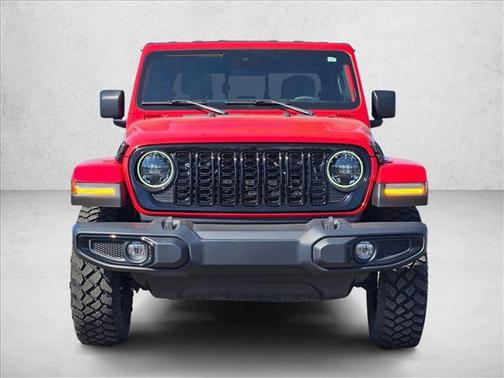 Firecracker Red Clearcoat 2024 Jeep Gladiator Willys