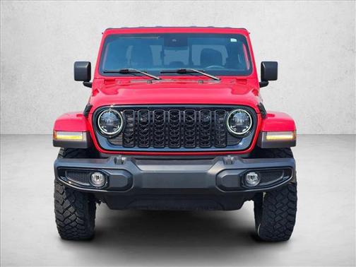 Firecracker Red Clearcoat 2024 Jeep Gladiator Willys