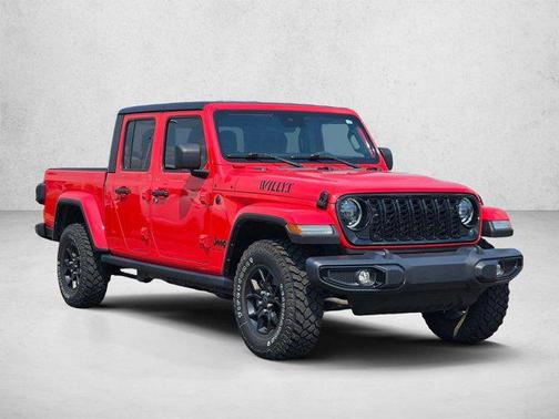 Firecracker Red Clearcoat 2024 Jeep Gladiator Willys