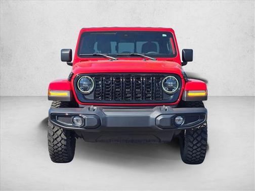 Firecracker Red Clearcoat 2024 Jeep Gladiator Willys
