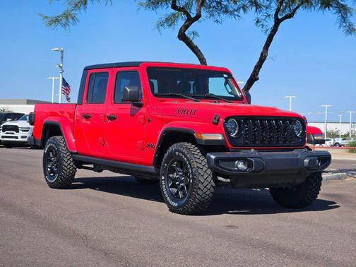 Firecracker Red Clearcoat 2024 Jeep Gladiator Willys