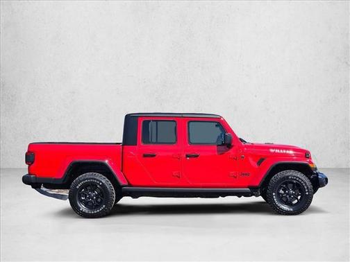 Firecracker Red Clearcoat 2024 Jeep Gladiator Willys