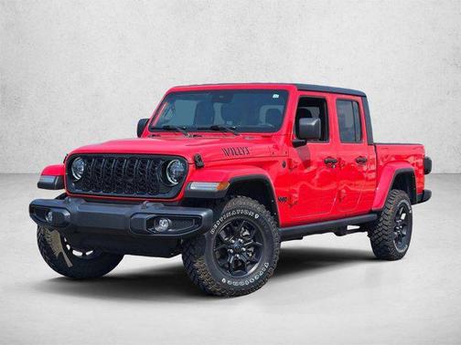 Firecracker Red Clearcoat 2024 Jeep Gladiator Willys