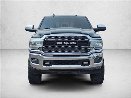 Diamond Black Crystal Pearlcoat 2019 RAM 3500 Limited Mega Cab 4x4 6'4' Box