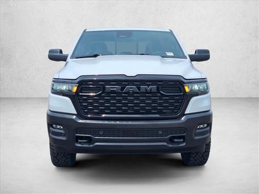 Bright White Clearcoat 2026 RAM 1500 Warlock Crew Cab 4x4 5'7' Box