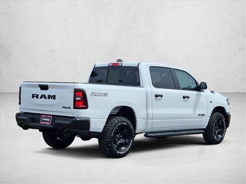 Bright White Clearcoat 2026 RAM 1500 Warlock Crew Cab 4x4 5'7' Box