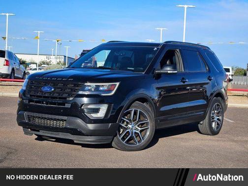 Shadow Black 2016 Ford Explorer Sport
