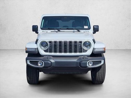 Bright White Clearcoat 2026 Jeep Wrangler 4-Door Sahara 4x4