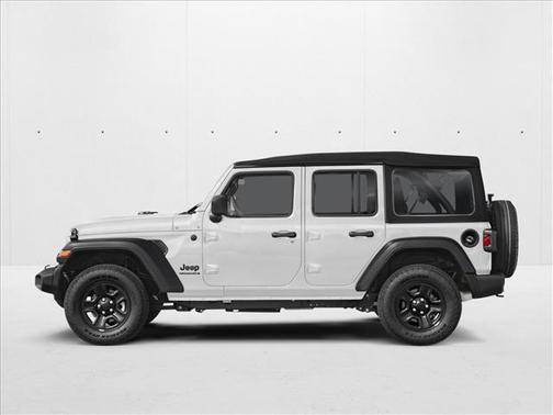 Bright White Clearcoat 2026 Jeep Wrangler 4-Door Sahara 4x4