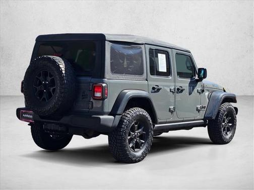Sting-Gray Clearcoat 2021 Jeep Wrangler Willys