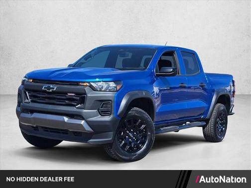 Glacier Blue Metallic 2023 Chevrolet Colorado Trail Boss