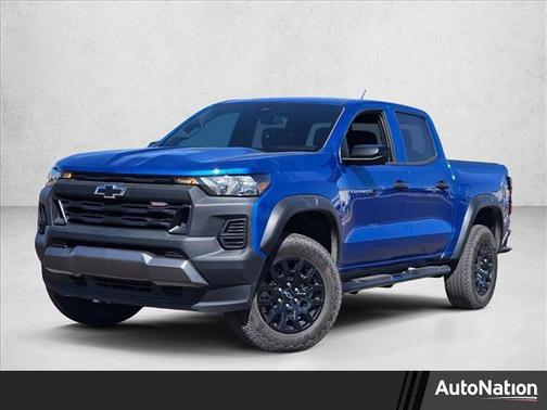 Glacier Blue Metallic 2023 Chevrolet Colorado Trail Boss