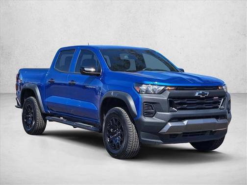 Glacier Blue Metallic 2023 Chevrolet Colorado Trail Boss