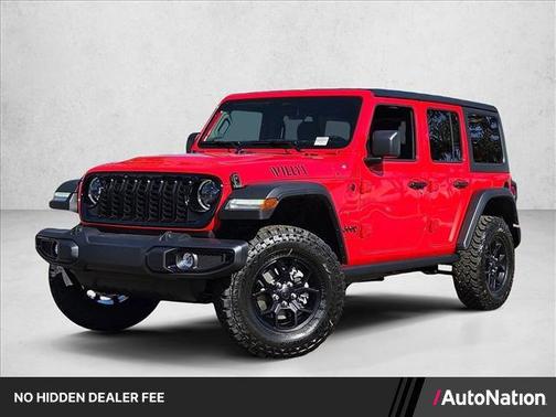 Firecracker Red Clearcoat 2026 Jeep Wrangler Willys
