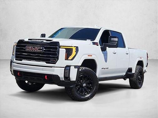 Summit White 2024 GMC Sierra 2500 AT4