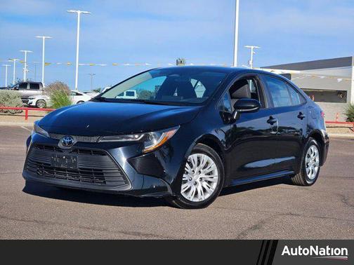 Midnight Black Metallic 2023 Toyota Corolla LE