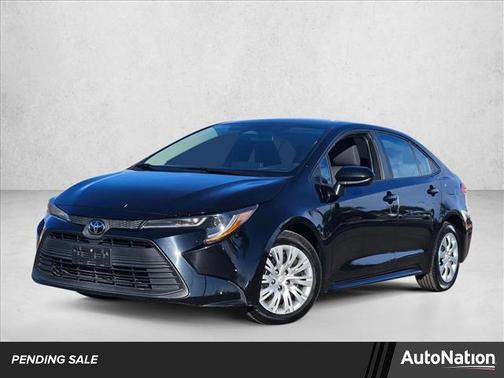 Midnight Black Metallic 2023 Toyota Corolla LE