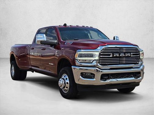Delmonico Red Pearlcoat 2024 RAM 3500 Laramie Crew Cab 4x4 8' Box