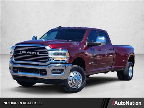 Delmonico Red Pearlcoat 2024 RAM 3500 Laramie Crew Cab 4x4 8' Box