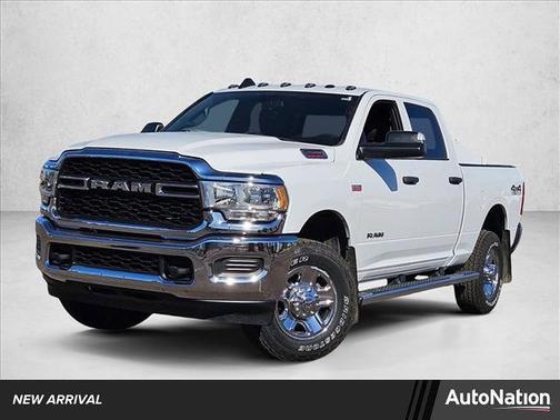 Bright White Clearcoat 2021 RAM 2500 Tradesman Crew Cab 4x4 6'4' Box