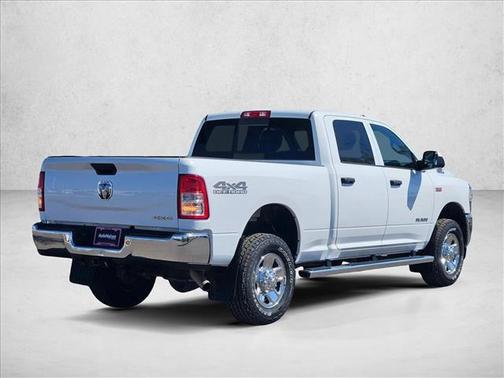 Bright White Clearcoat 2021 RAM 2500 Tradesman Crew Cab 4x4 6'4' Box