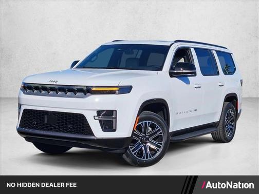 Bright White Clearcoat 2026 Jeep Grand Wagoneer 4x4