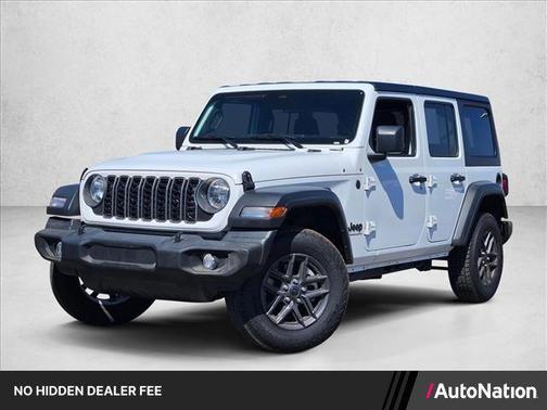 Bright White Clearcoat 2025 Jeep Wrangler Sport S