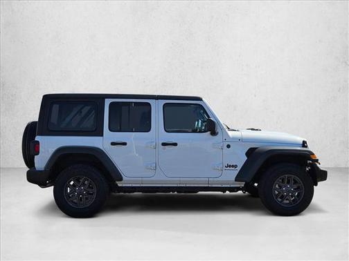 Bright White Clearcoat 2025 Jeep Wrangler Sport S