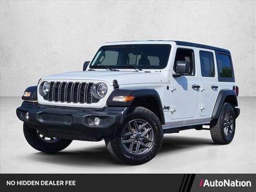 Bright White Clearcoat 2025 Jeep Wrangler Sport S