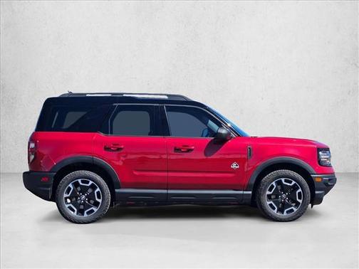 Rapid Red Metallic Tinted Clearcoat 2021 Ford Bronco Sport Outer Banks