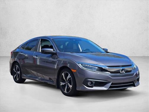 Modern Steel Metallic 2018 Honda Civic Touring