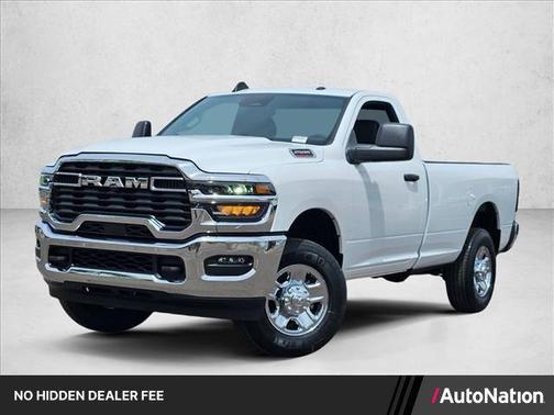 Bright White Clearcoat 2026 RAM 2500 Tradesman Regular Cab 4x4 8' Box