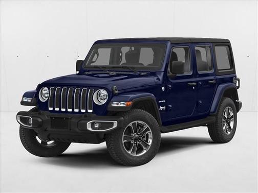 Ocean Blue Metallic Clearcoat 2020 Jeep Wrangler Unlimited Sahara