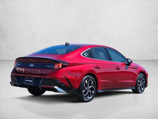 Ultimate red 2025 Hyundai SONATA SEL