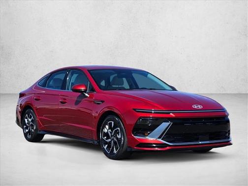 Ultimate red 2025 Hyundai SONATA SEL