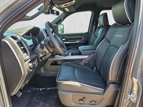 Ceramic Gray Clearcoat 2026 RAM 3500 Laramie Mega Cab 4x4 6'4' Box