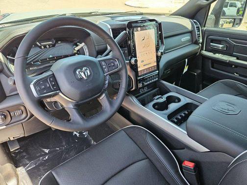 Ceramic Gray Clearcoat 2026 RAM 3500 Laramie Mega Cab 4x4 6'4' Box