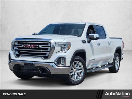 White Frost Tricoat 2020 GMC Sierra 1500 SLT