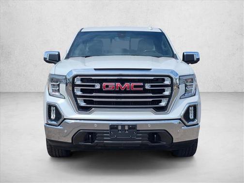 White Frost Tricoat 2020 GMC Sierra 1500 SLT