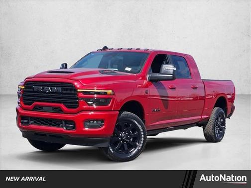 Molten Red Pearlcoat 2026 RAM 2500 Laramie Mega Cab 4x4 6'4' Box