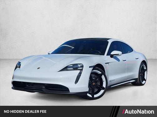 Carrara White Metallic 2021 Porsche Taycan 4S
