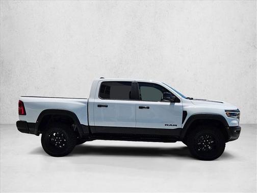 Bright White Clearcoat 2026 RAM 1500 RHO Crew Cab 4x4 5'7' Box
